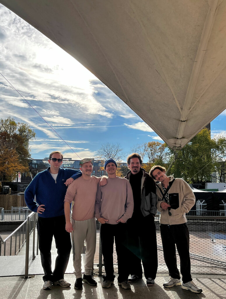 Die Band Cat Ballou am Tanzbrunnen.